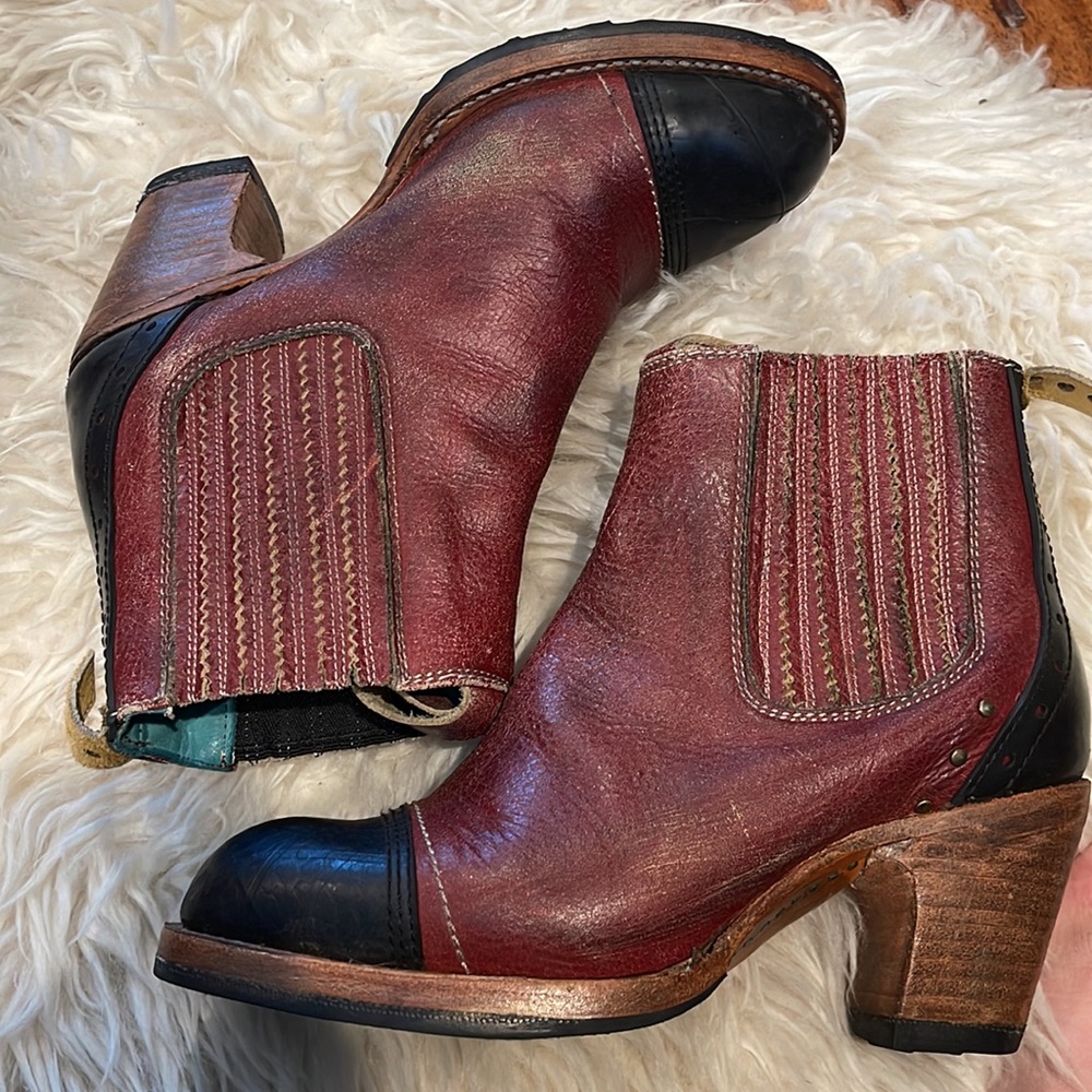 PSKaufman crosswalk cap-toe chelsea boot model no.0044